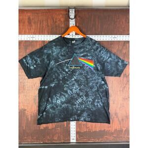 Pink Floyd Dark Side Of The Moon‎ Hand Dyed by Sundog Tye Die Unisex 2X 2001 VTG
